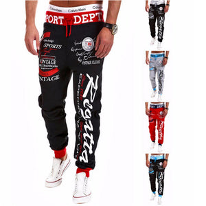 Trousers 2016 Hot Sale Baggy Mens Letter Printing Baggy Harem Cool Long Pants Joggers Wear 21 Styles Plus Size M-XXXL Drawstring