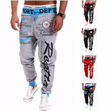 Trousers 2016 Hot Sale Baggy Mens Letter Printing Baggy Harem Cool Long Pants Joggers Wear 21 Styles Plus Size M-XXXL Drawstring