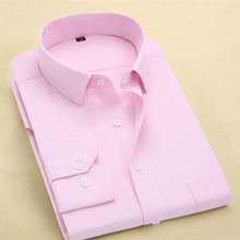 New Fashion Designer High Quality Solid Shirt Slim Fit Business Shirts