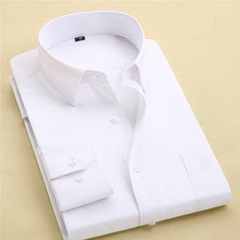 New Fashion Designer High Quality Solid Shirt Slim Fit Business Shirts