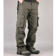 Men's Cargo Pants Casual Mens Pant Multi Pocket Military Overall Men Outdoors High Quality Long Trousers 30-44 Plus size