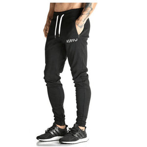 2017 New Men sportswear Pants Casual Elastic cotton Mens GYMS Fitness Workout Pants skinny Sweatpants Trousers Jogger Pants