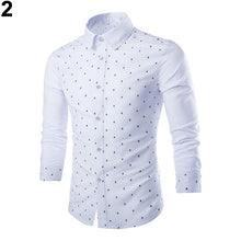 Men's Fashion Long Sleeve Dress Shirt