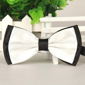 Limited Edition Satin Tuxedo Bow Tie