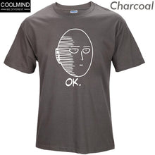 THE COOLMIND 100% cotton ANIME One Punch Man Printed T-Shirt