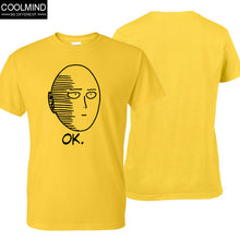 THE COOLMIND 100% cotton ANIME One Punch Man Printed T-Shirt