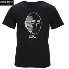 THE COOLMIND 100% cotton ANIME One Punch Man Printed T-Shirt