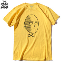 THE COOLMIND 100% cotton ANIME One Punch Man Printed T-Shirt