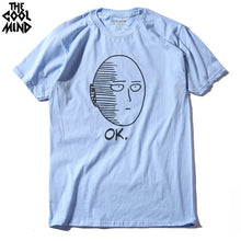 THE COOLMIND 100% cotton ANIME One Punch Man Printed T-Shirt