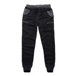 Harem Pants Autumn Winter Fleece Warm Pants Sweatpants Casual Baggy Tracksuit Long Trousers Joggers Sportswear Elastic Plus Size