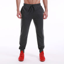 Pants Men Casual Joggers Fitness Sweatpants Male Long Trousers Fashion Tracksuit Elastic Waist Harem Pants Sportswear Solid New