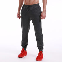 Pants Men Casual Joggers Fitness Sweatpants Male Long Trousers Fashion Tracksuit Elastic Waist Harem Pants Sportswear Solid New