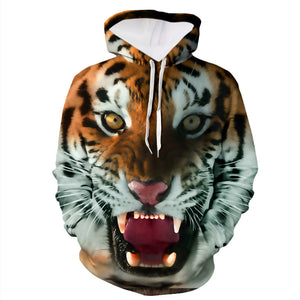 Men Fashion 3D Printed Hoodies