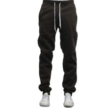 2018 Men Pants Sportswear Bodybuilding Sweatpants Plus Size 3XL Fleece Liner Casual Long Trousers Autumn Winter Harem Pants New