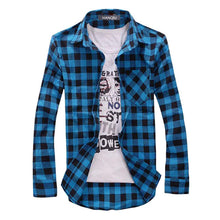 Men Plaid Shirt