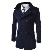 Luxurious Men's Winter Trench Coat