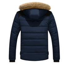 Men's Outdoor Warm Winter Thick Jacket Plus Fur Hooded Coat Jacket