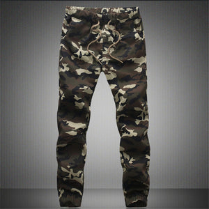 BSETHLRA 2018 New Joggers Pants Men Camouflage Military Pure 100% Cotton Spring Autumn Harem Pant Men Trousers Camo Mens Joggers