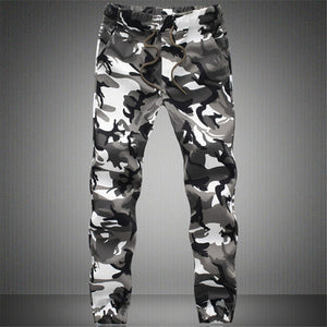 BSETHLRA 2018 New Joggers Pants Men Camouflage Military Pure 100% Cotton Spring Autumn Harem Pant Men Trousers Camo Mens Joggers