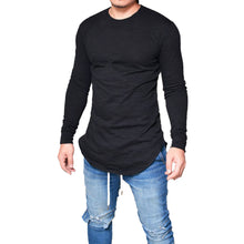 Men Slim Fit Long-Sleeve Muscle T-shirt