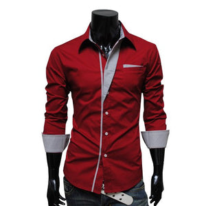 Men Long-sleeved Shirt