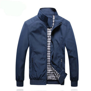 Autumn Men's Thin Zipper Jacket