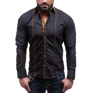 Slim Fit Men Shirt Suit