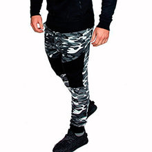 Fashion Camouflage Joggers Trousers Men Elastic Pants Casual Men's Sweatpants Male Track Pants Patchwork Slime Fit Pants Men