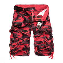 US Size 2018 New Camouflage Loose Cargo Shorts Men Cool Summer Military Camo Short Pants Homme Cargo Shorts