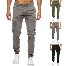 INCERUN 40 Army Green Men Cargo Pants Joggers Military Pants Fitness Sweatpants Workouts Trousers Multi-Pockets Pantalon Casual